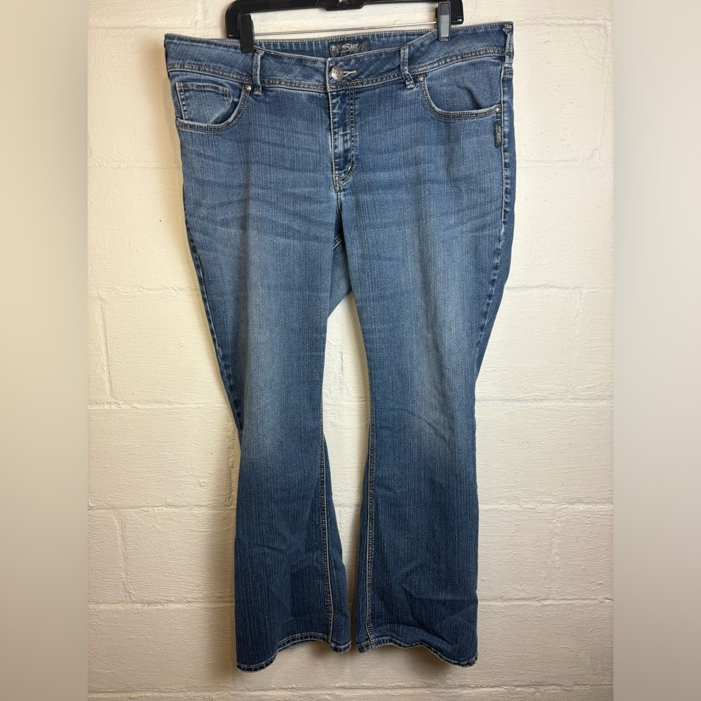 Silver Suki Denim Bootcut Woman’s Plus Size Western Casual Jeans Size 22 / L32
